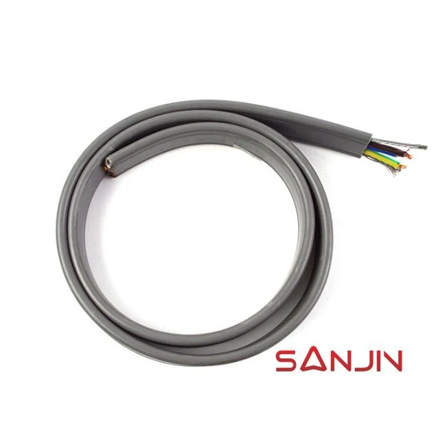 Elevator flat electric cable